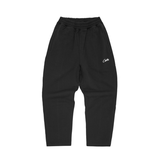 Corteiz HMP Open Hem Sweatpants – Black