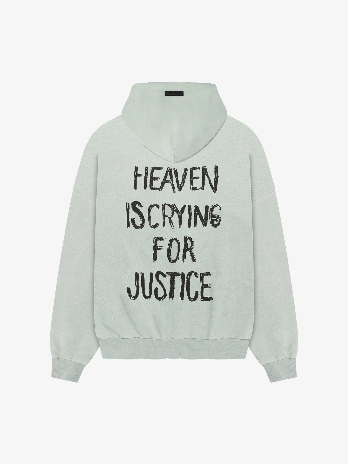 Fear of God Heaven Hoodie – Flint, Men's Cotton Fleece Pullover
