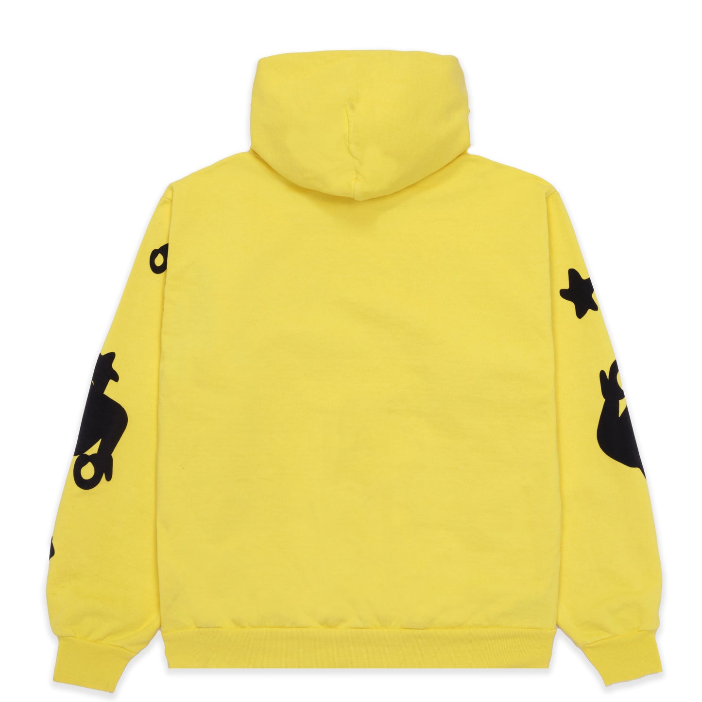 SP5DER Beluga Hoodie – Black - Back View