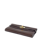 Hermès Kelly Clutch Bag Alligator Havane
