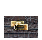 Hermès Kelly Clutch Bag Alligator Havane