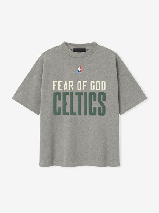 Fear of God Essentials x Boston Celtics 90s Oversized Tee