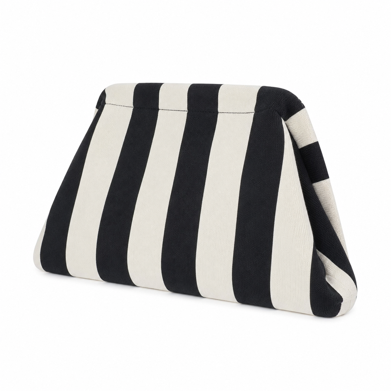 Bag It Women's Striped Knit Clutch Handbag