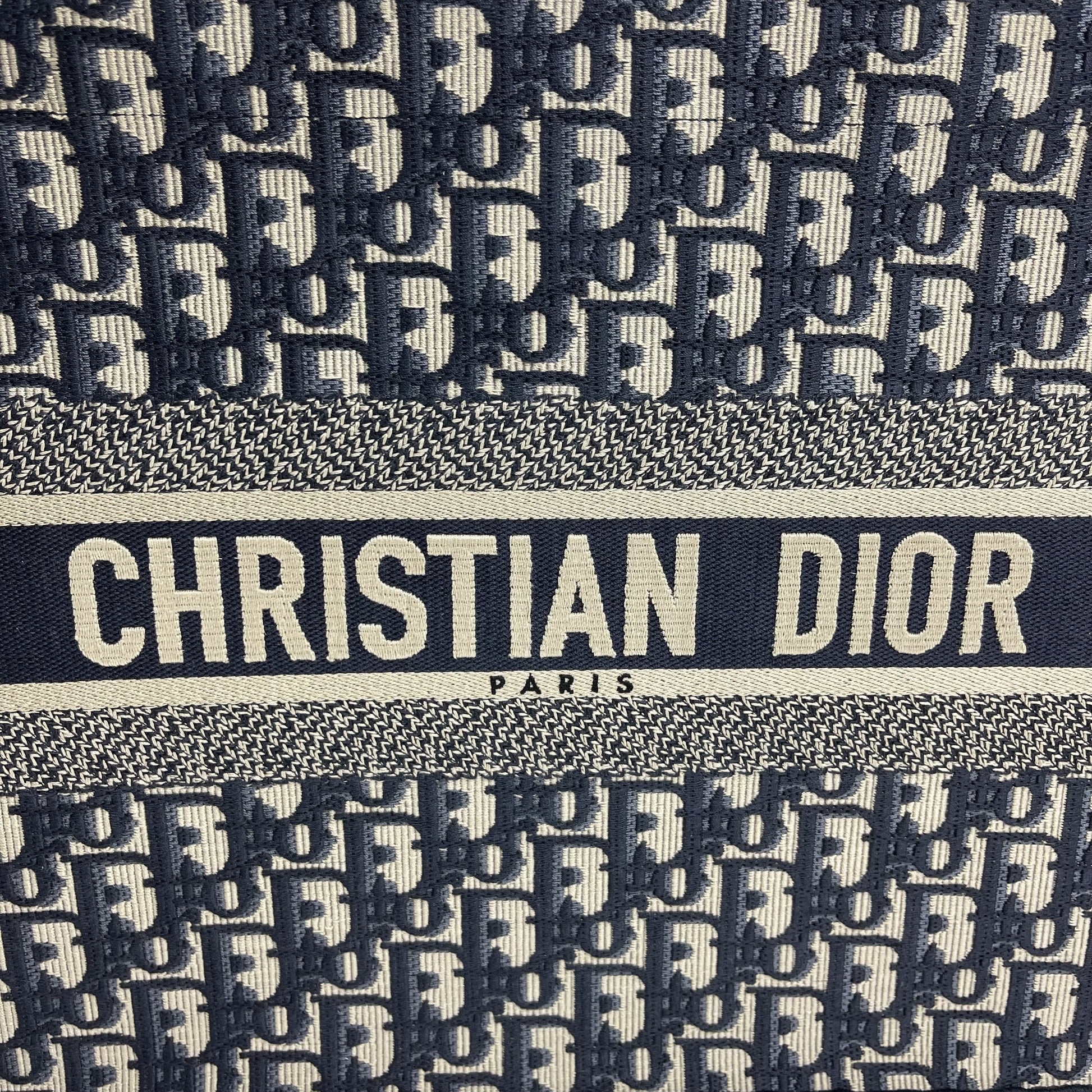 Christian Dior Small Book Tote Oblique