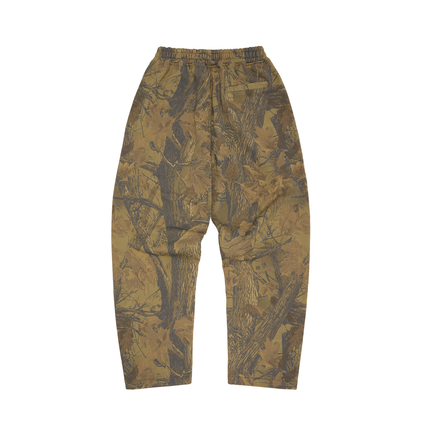 Corteiz Island Puff Print Sweatpants – Forest Camo