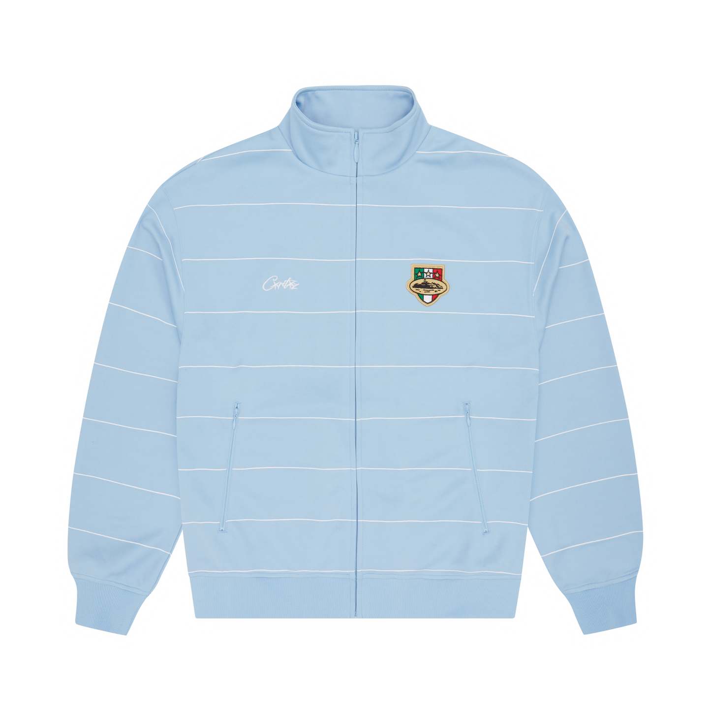 Corteiz Italia Track Jacket - Baby Blue