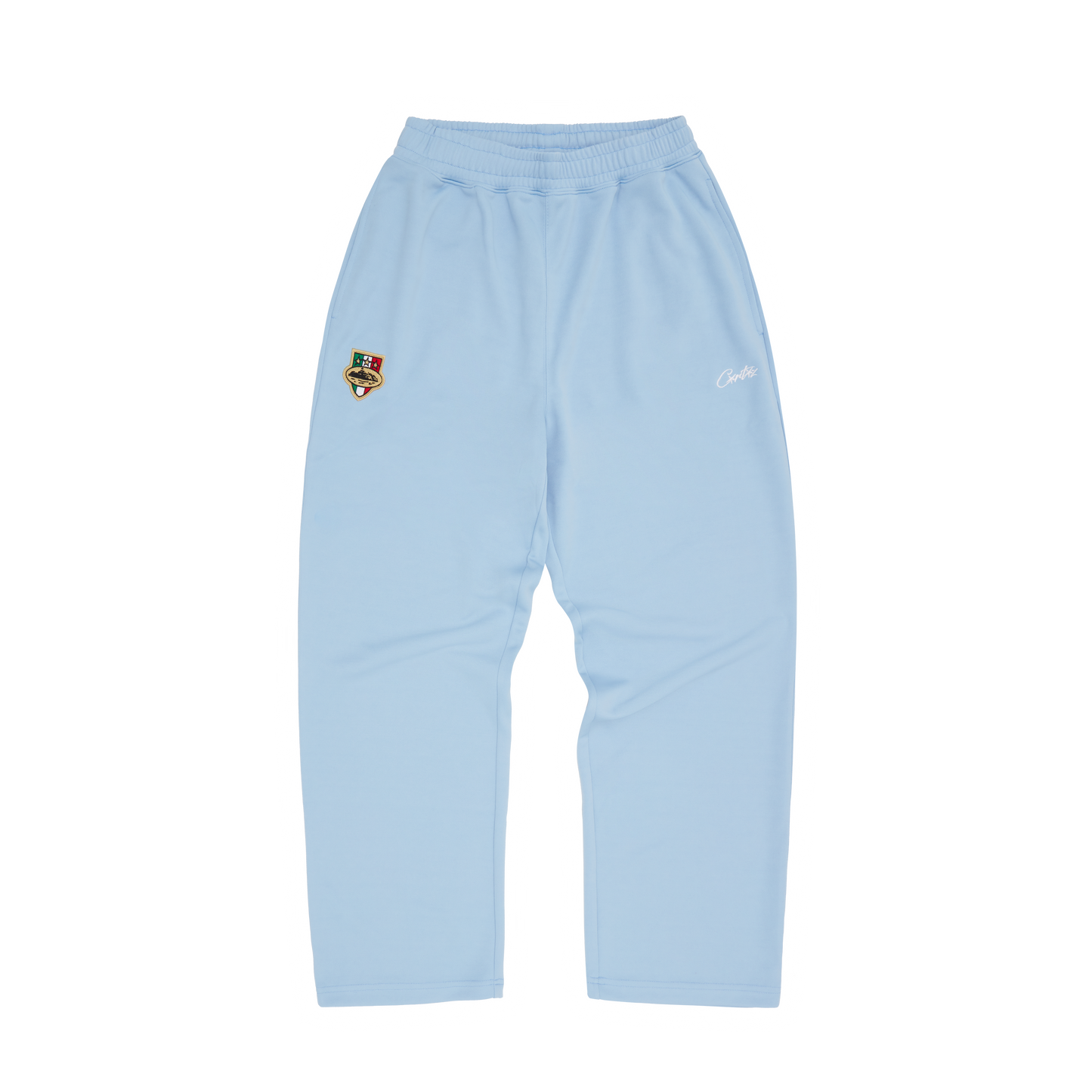 Corteiz Italia Track Pants – Baby Blue