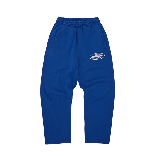 Corteiz Island Puff Print Sweatpants – Washed Royal