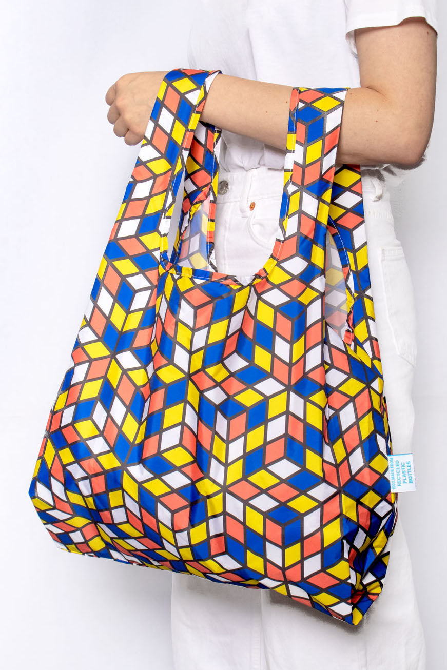 Bag It Cubes Medium Reusable Bag – Recycled Foldable Tote