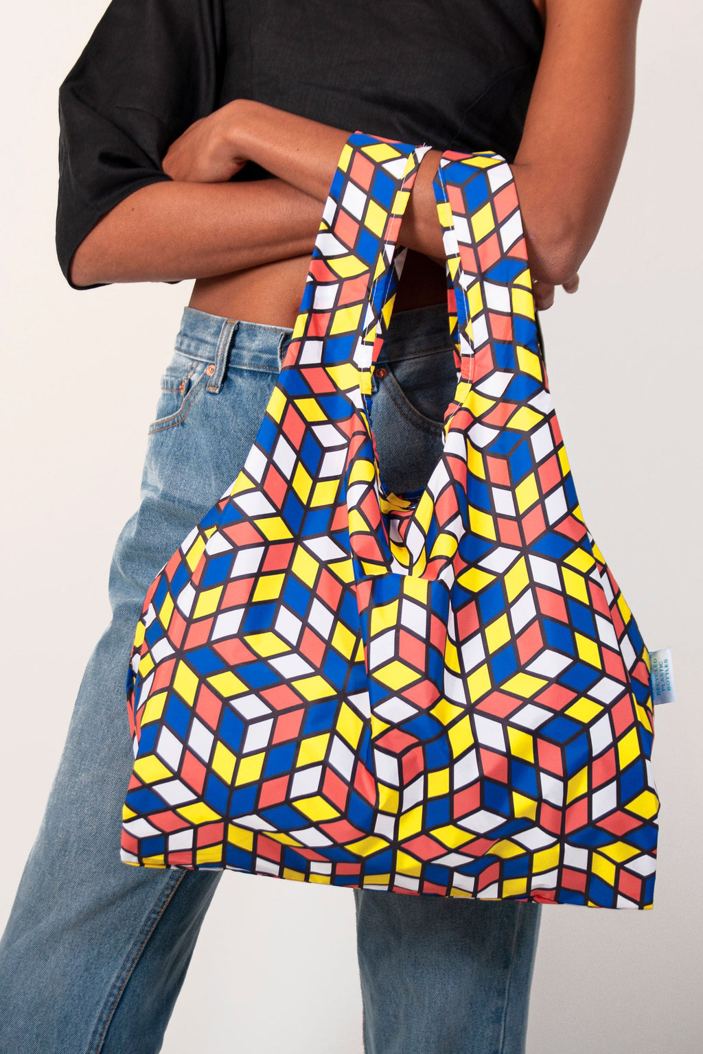 Bag It Cubes Medium Reusable Bag – Recycled Foldable Tote