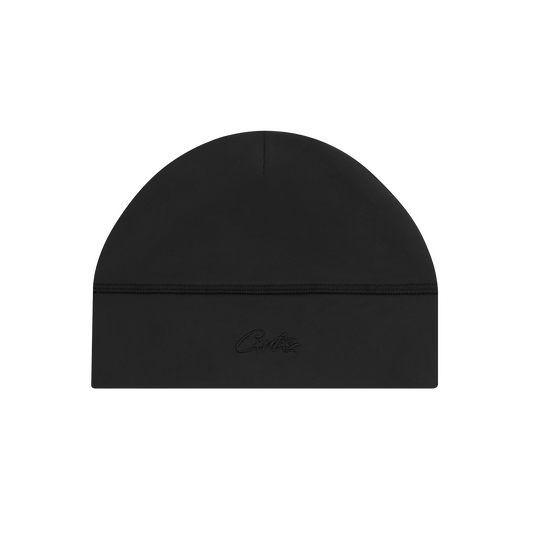 Corteiz Liteworky Skull Cap - Triple Black