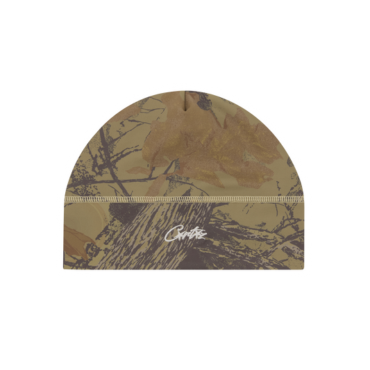 Corteiz Liteworky Skull Cap - Forest Camo