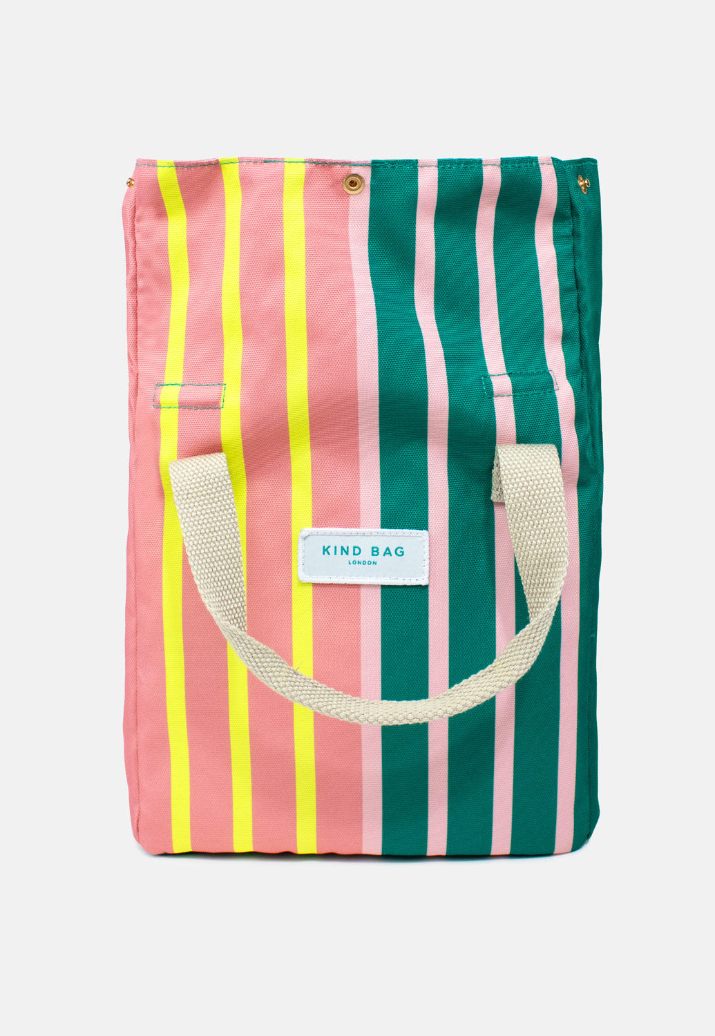 Bag It Bicolour Stripes Lunch Bag – Insulated Recycled Fabric