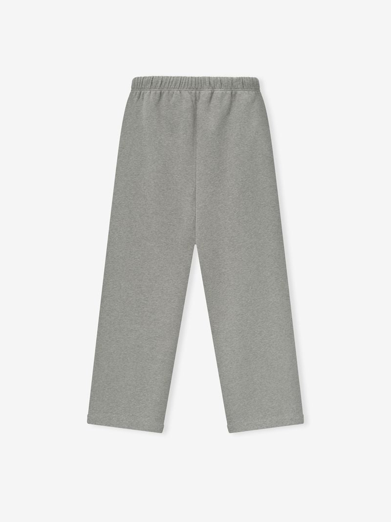Men's Grey Cotton Fleece NBA Lounge Sweatpant