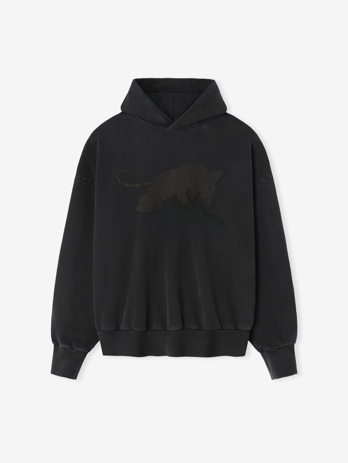 Fear of God 510 Panther Graphic Hoodie – Black, Men's Cotton Fleece