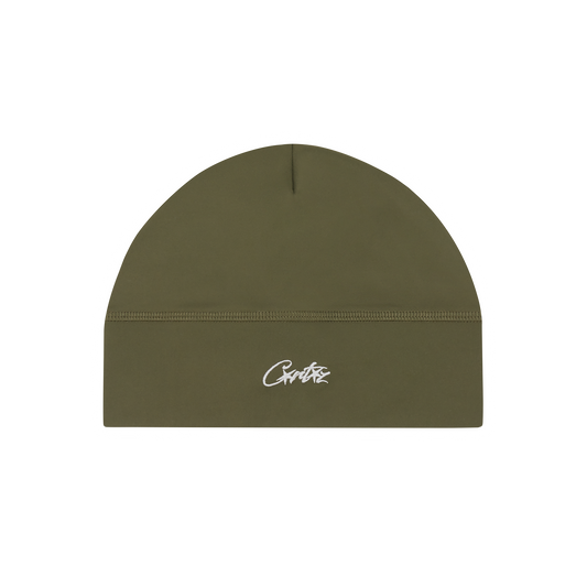 Corteiz Liteworky Skull Cap - Olive