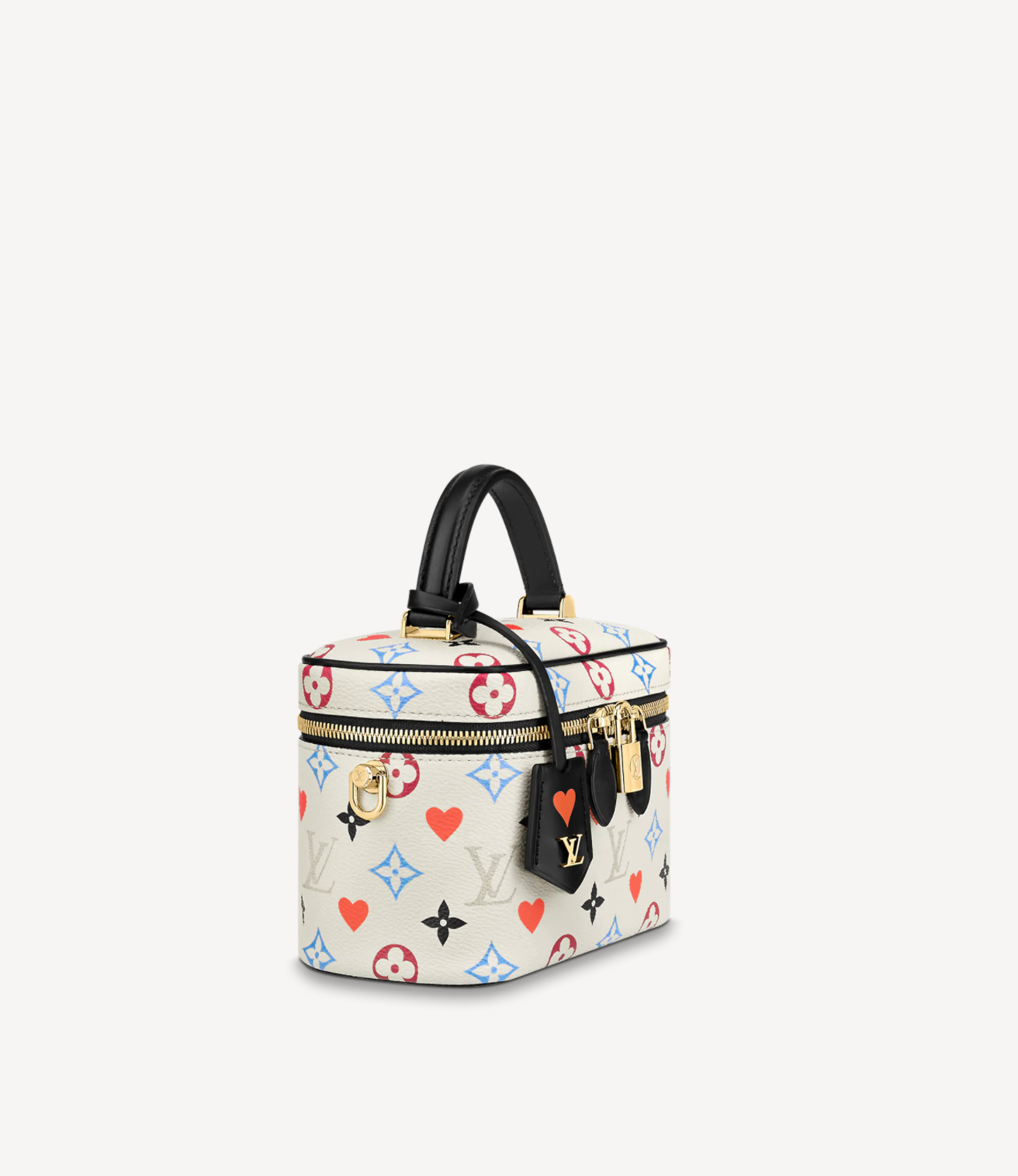 Louis Vuitton Game On Vanity PM White Monogram Canvas M57458