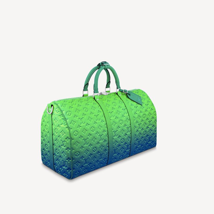 Louis Vuitton Keepall Bandoulière 50 M59766 Taurillon Leather Travel Bag