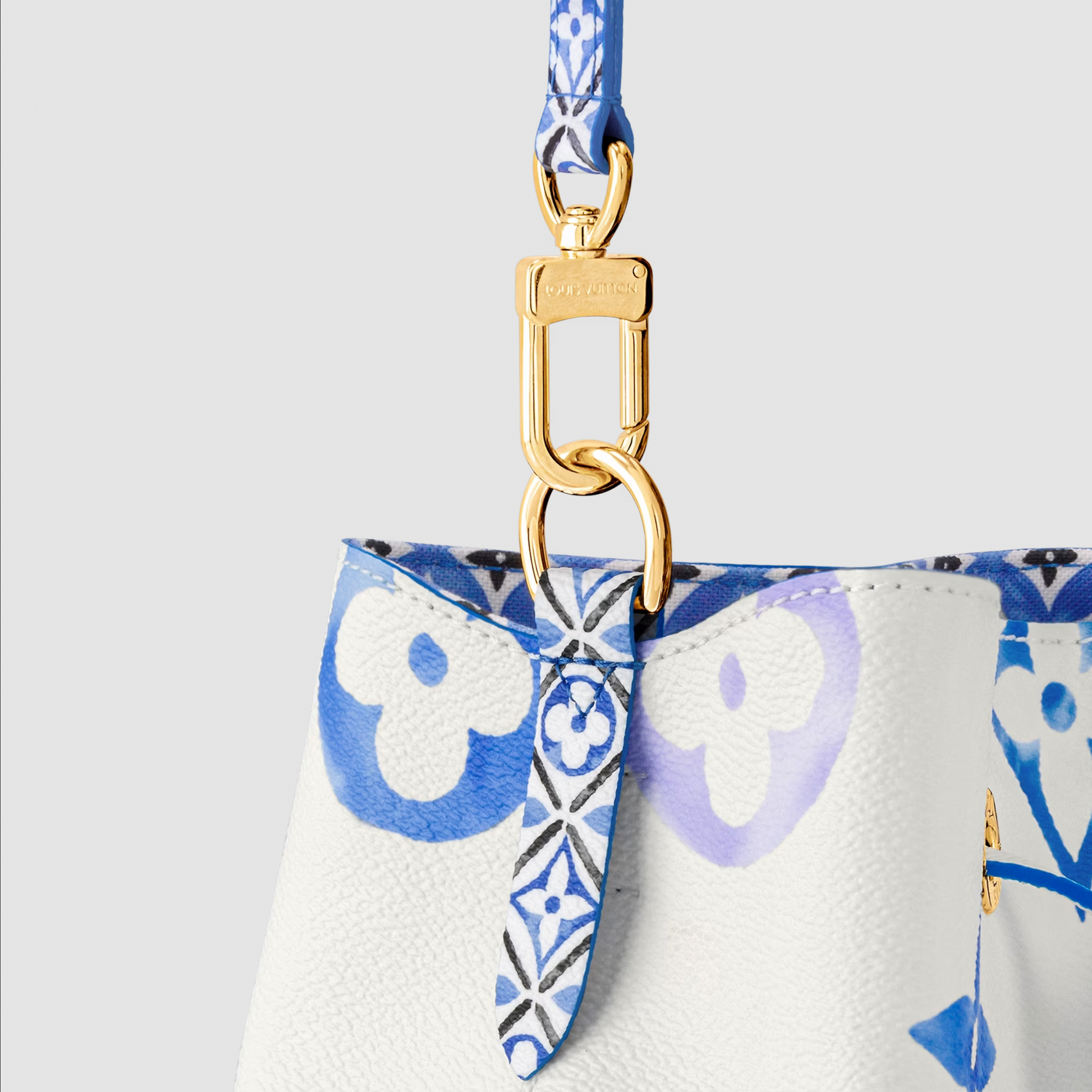 Louis Vuitton LV By The Pool NeoNoe BB Blue Monogram Canvas M22986