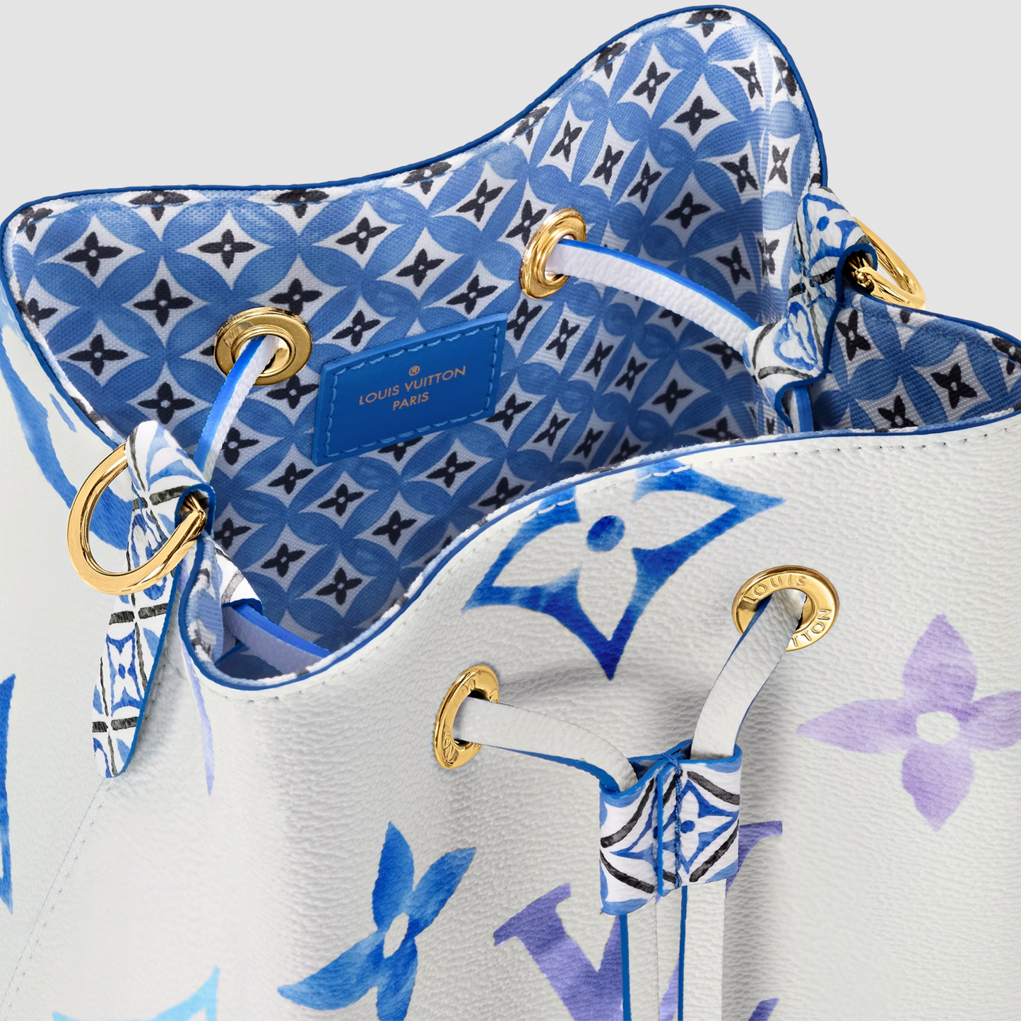 Louis Vuitton LV By The Pool NeoNoe BB Blue Monogram Canvas M22986