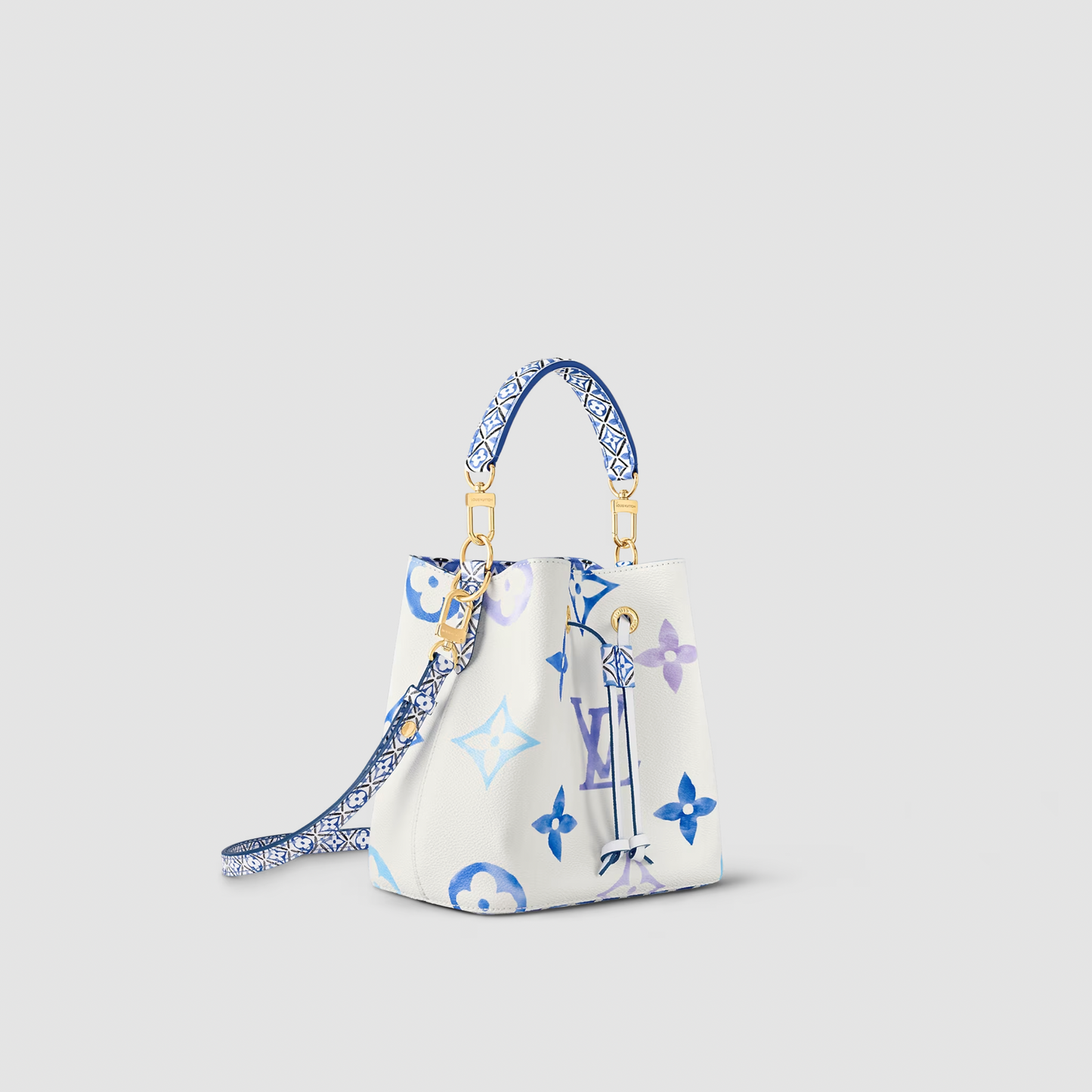 Louis Vuitton LV By The Pool NeoNoe BB Blue Monogram Canvas M22986