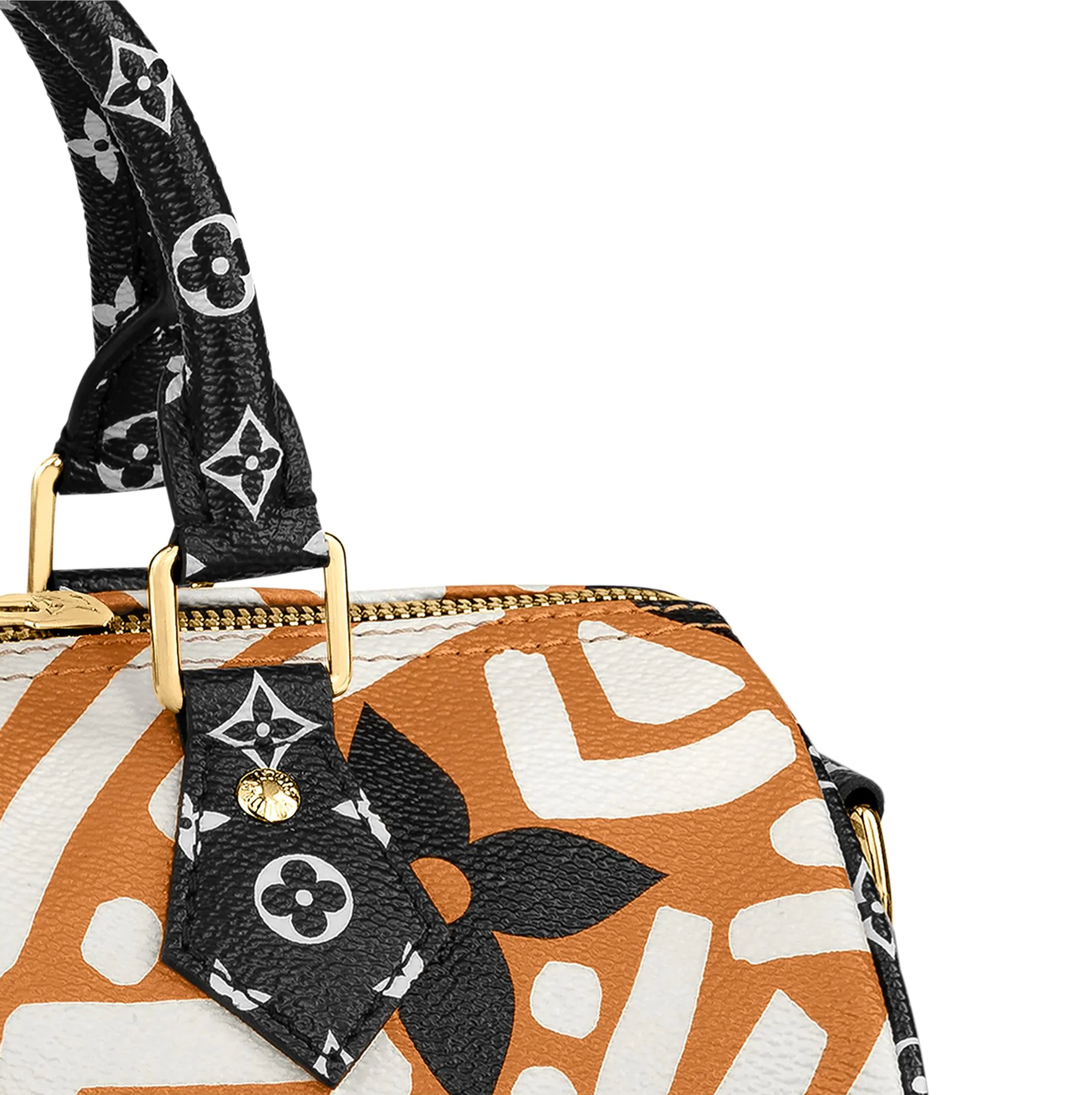 Louis Vuitton LV Crafty Speedy Bandouliere 25 Monogram Canvas M56588 Caramel Cream