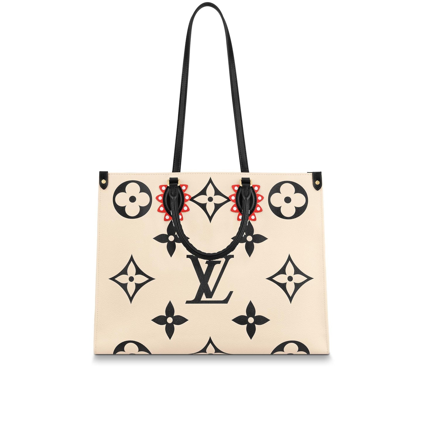 Louis Vuitton LV Crafty Onthego GM Monogram Giant Canvas M45372 Cream Black