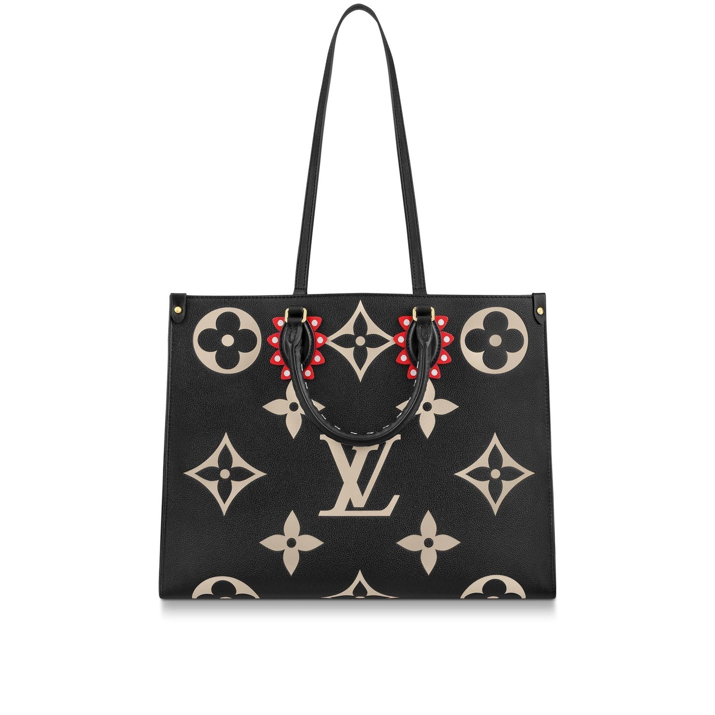 Louis Vuitton LV Crafty Onthego GM Monogram Giant Canvas M45373 Cream Red