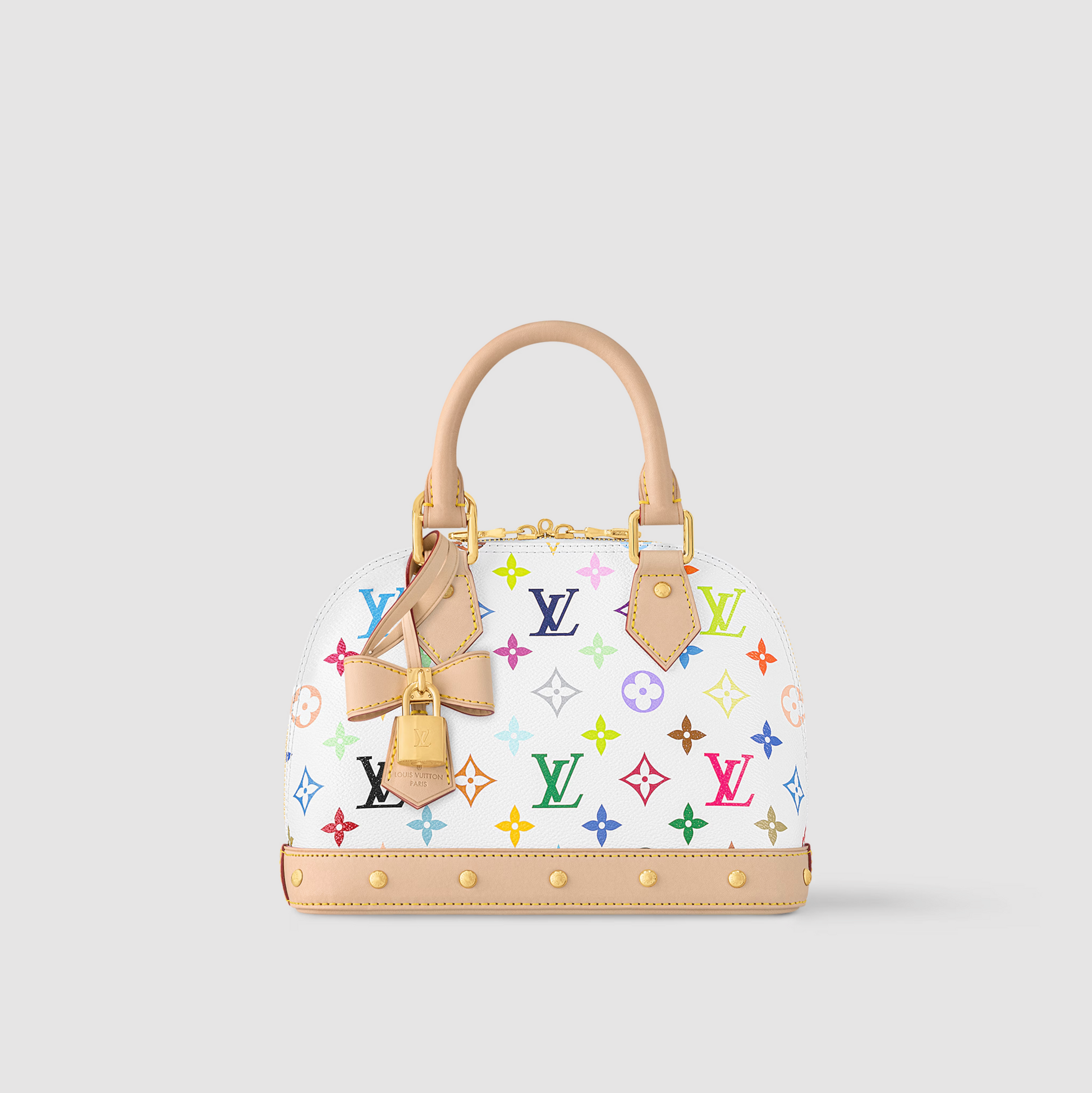 Louis Vuitton x Takashi Murakami Alma BB Multicolor Monogram Canvas M13078