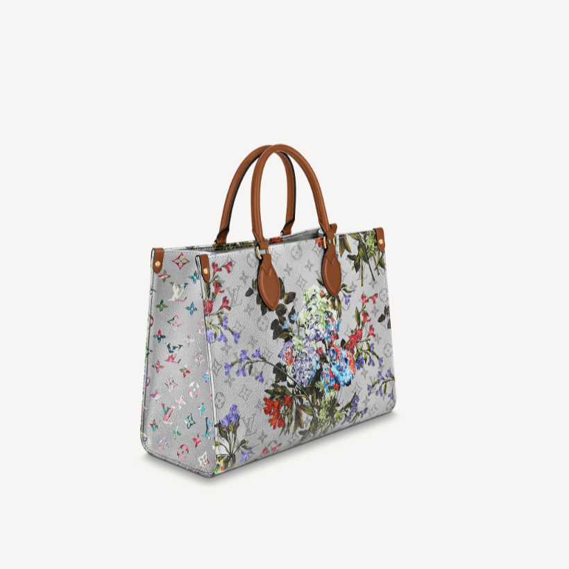 Louis Vuitton OnTheGo MM Coated Canvas Tote Bag M21233