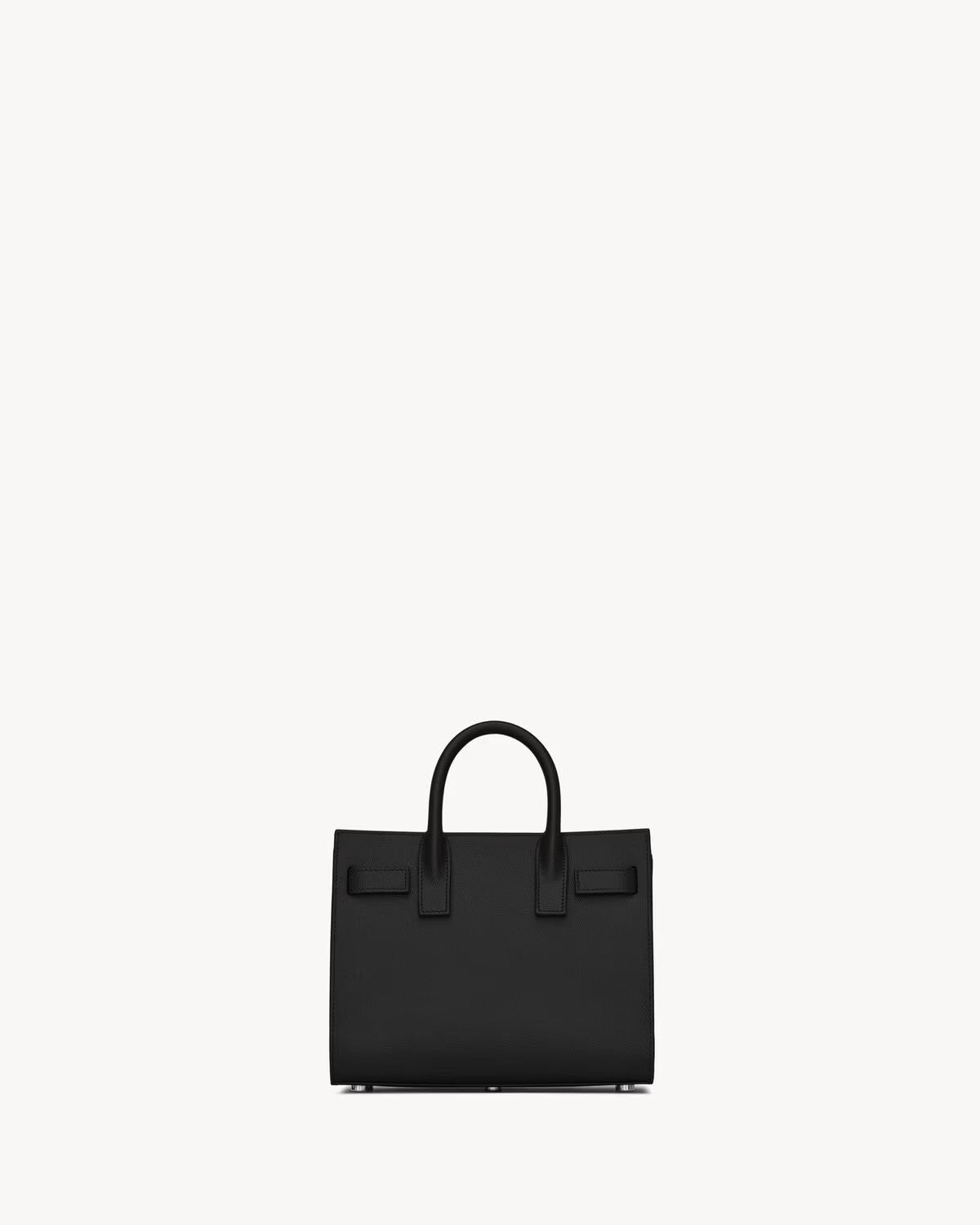 Saint Laurent Sac de Jour Nano bag in Black - back view