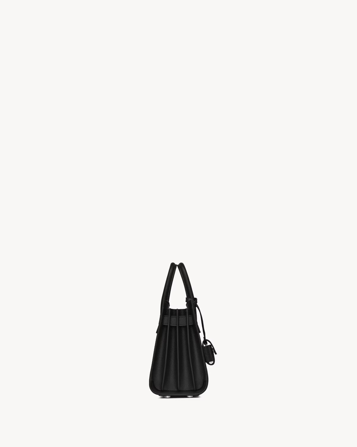 Saint Laurent Sac de Jour Nano bag in Black - side view