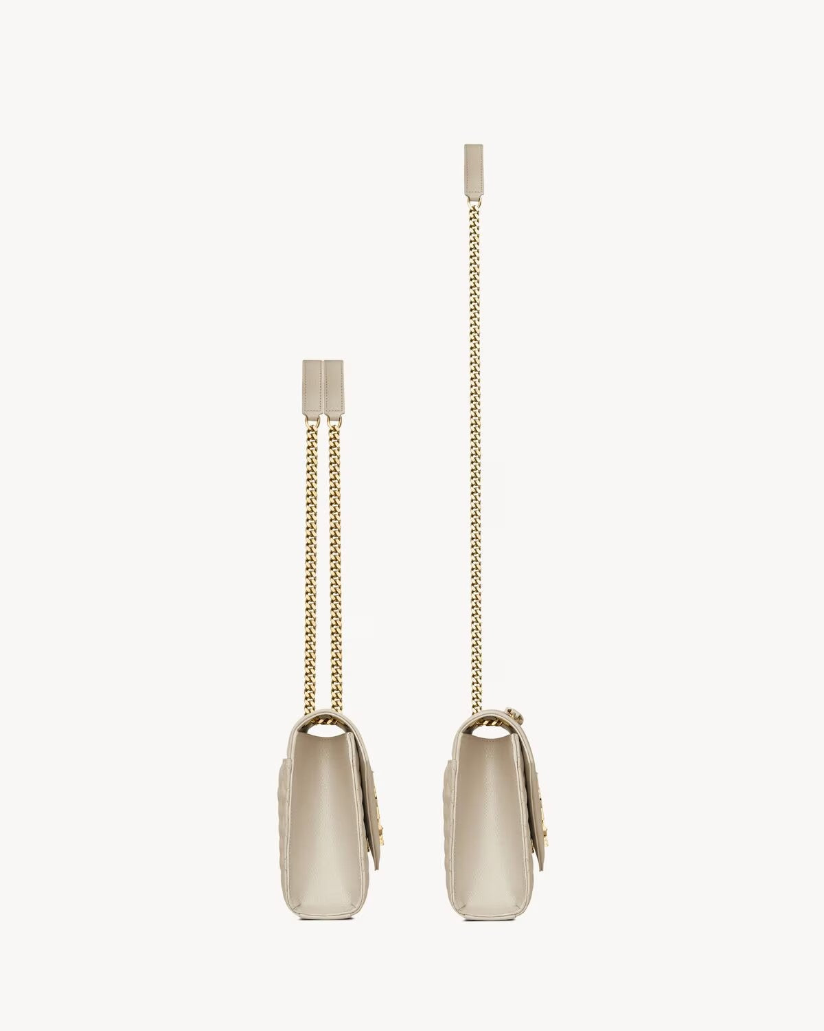 Saint Laurent Envelope Medium bag in Beige - interior view