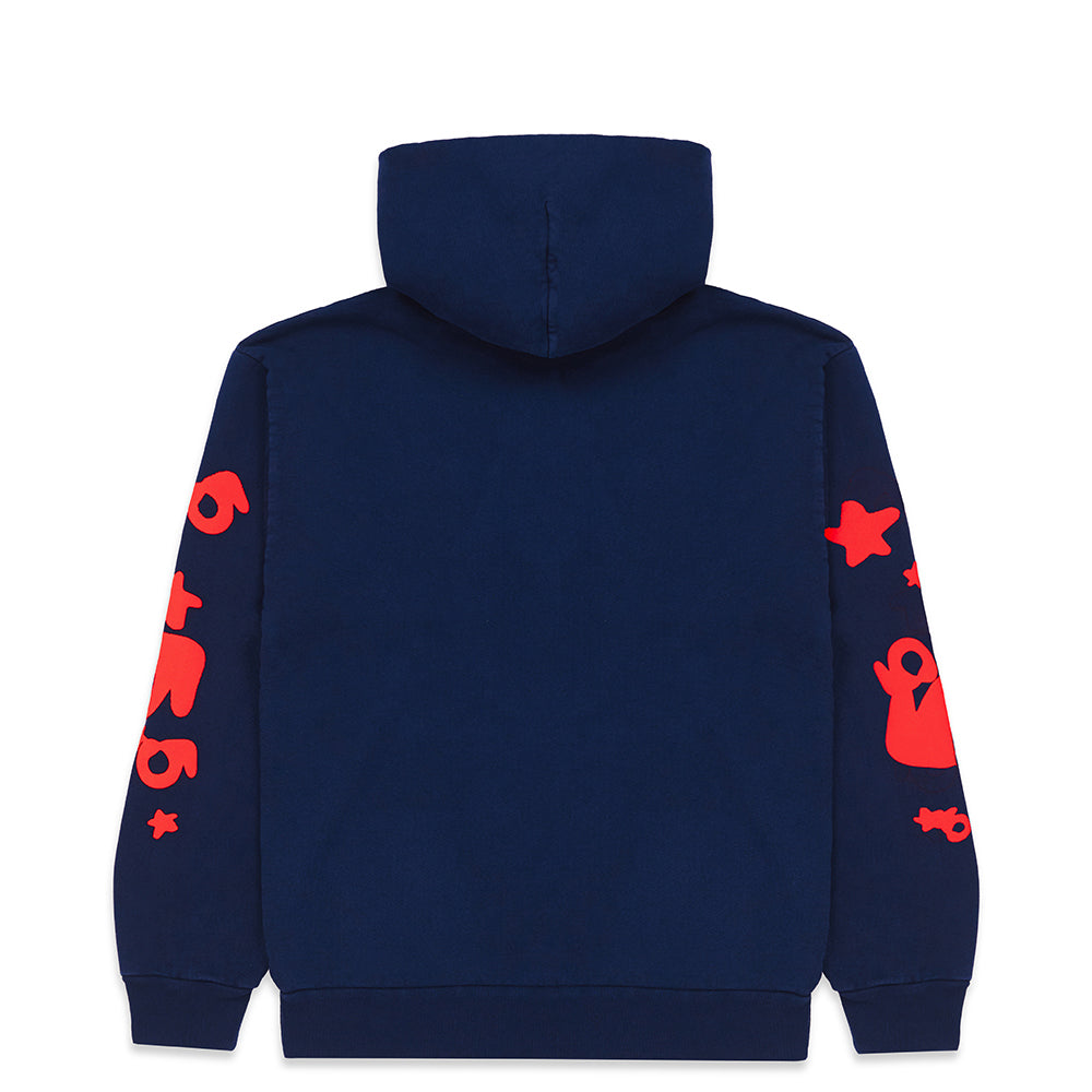 SP5DER Beluga Hoodie – Blue Archive - Back View