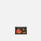Bag It Frida Mini Hand-Patched Crossbody Clutch – Black Multi