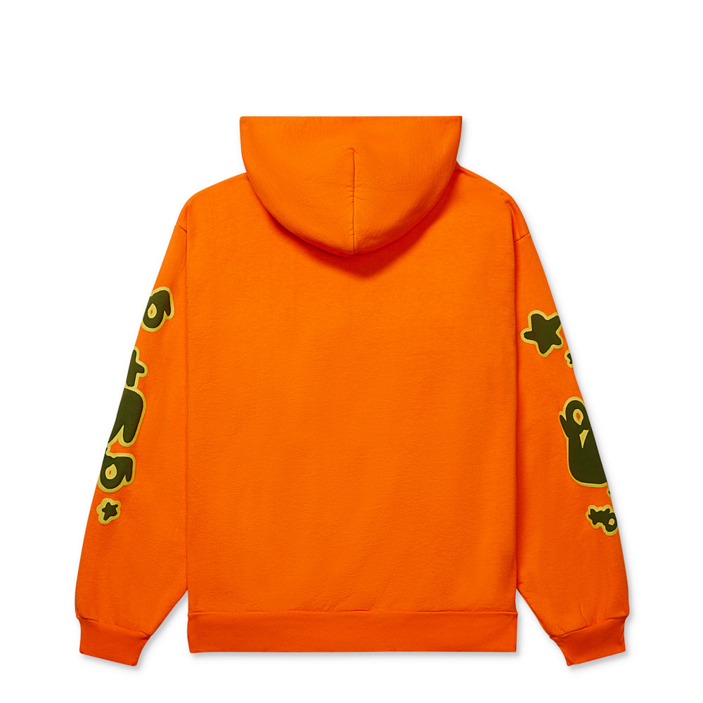 SP5DER Beluga Hoodie – Orange - Back View