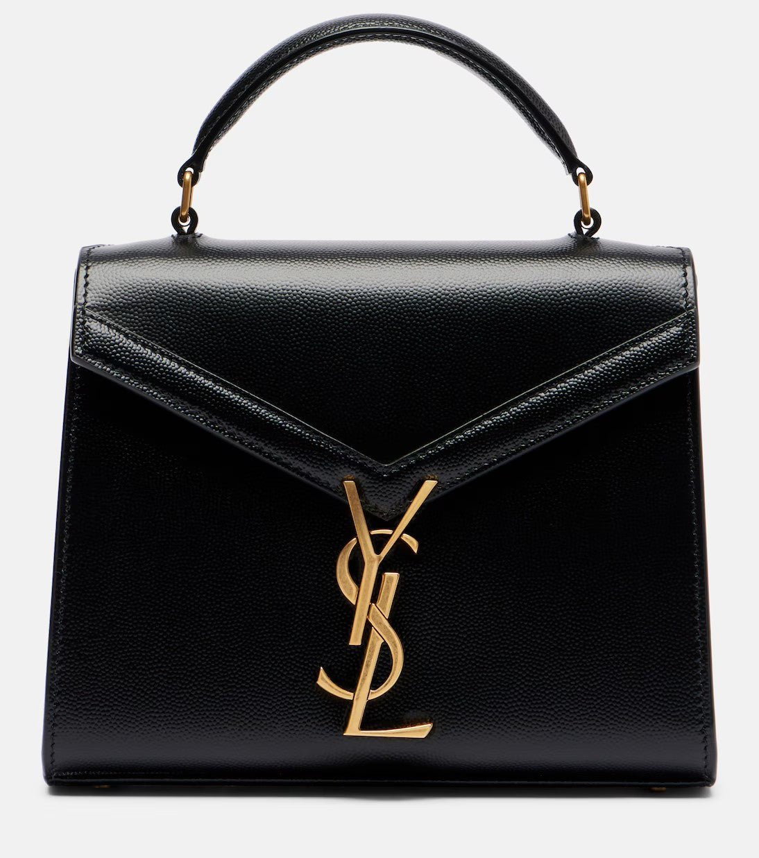 Saint Laurent Cassandra Mini bag in Black - front view