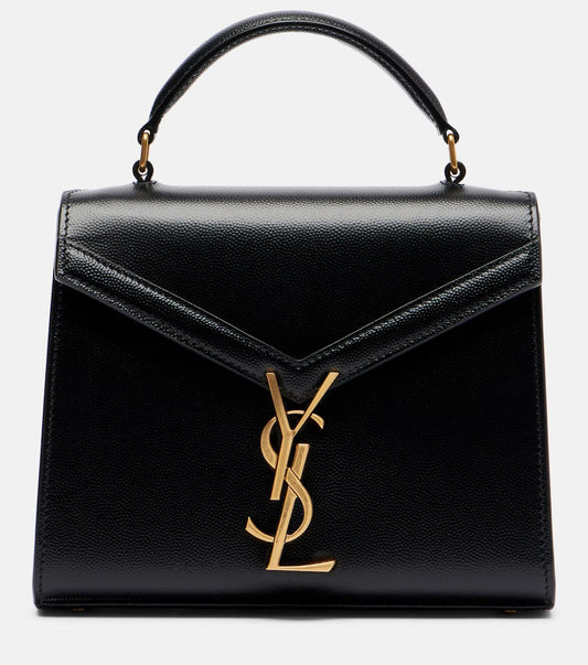 Saint Laurent Cassandra Mini bag in Black - front view