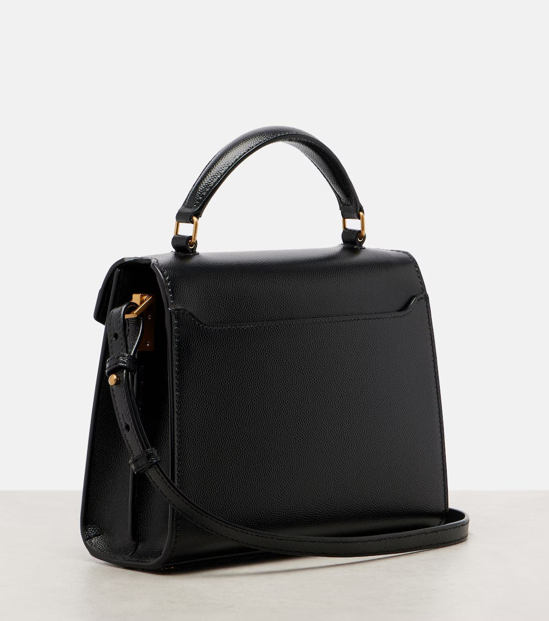 Saint Laurent Cassandra Mini bag in Black - interior view