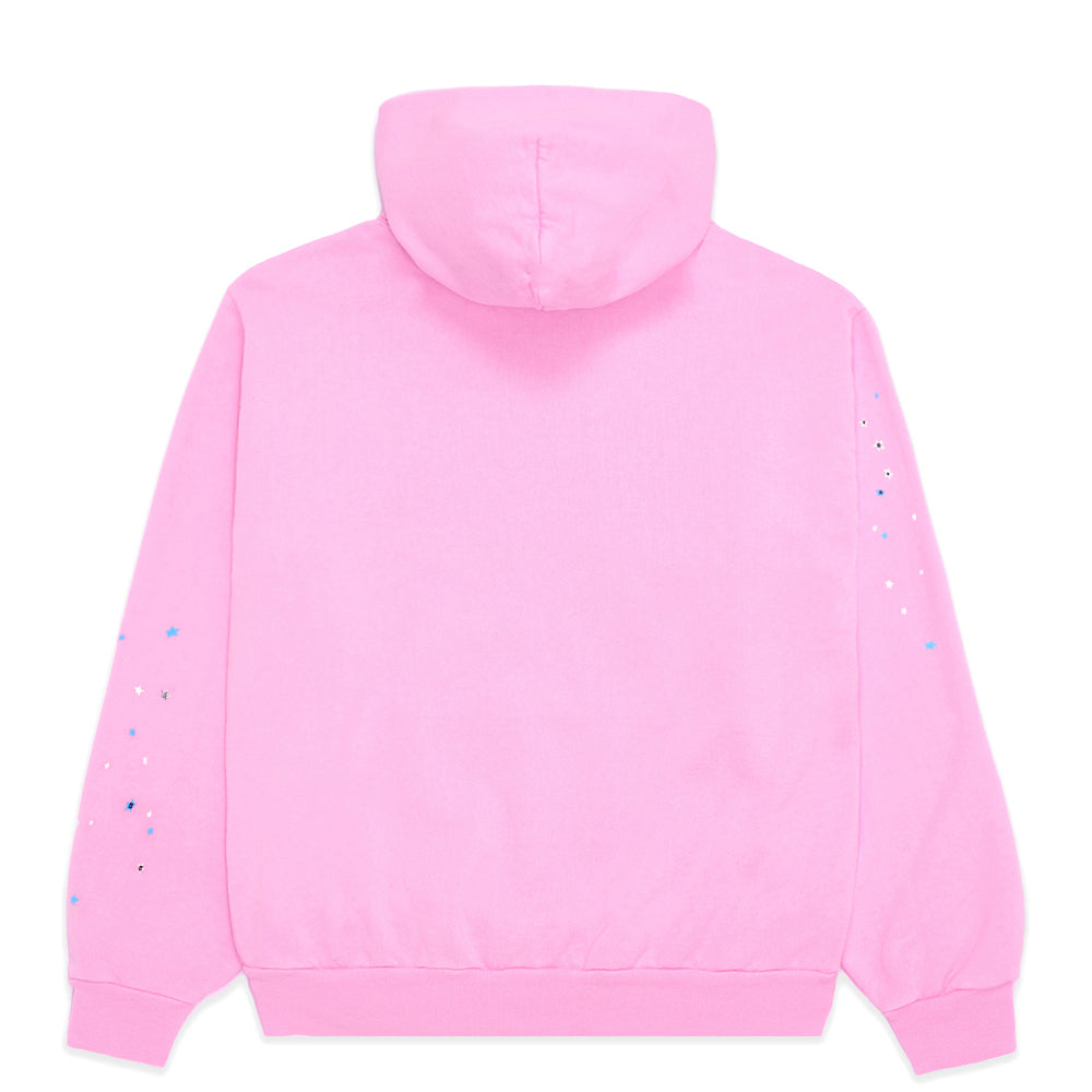 SP5DER OG Web Hoodie – Pink - Back View