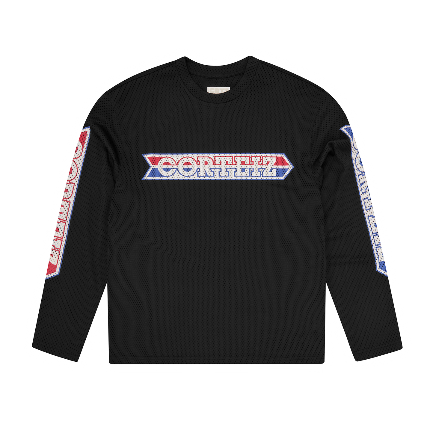 Corteiz Race Mesh Long Sleeve Jersey - Black