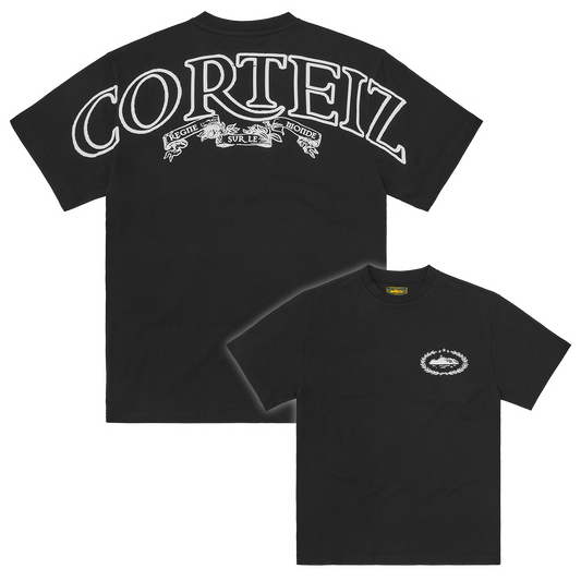 Corteiz Royale Heavyweight Tee - Black