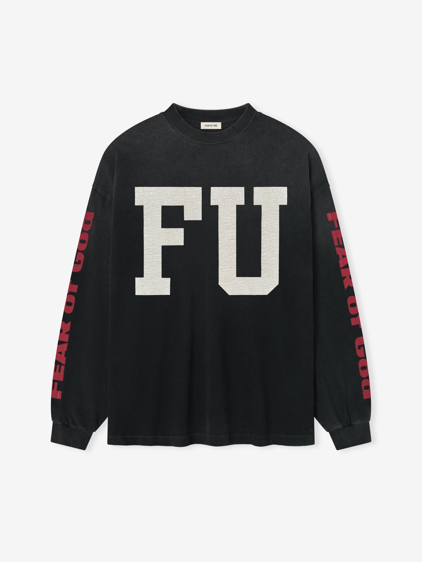 Fear of God Freedom Relaxed Long Sleeve Tee – Black, Men's Cotton Jersey