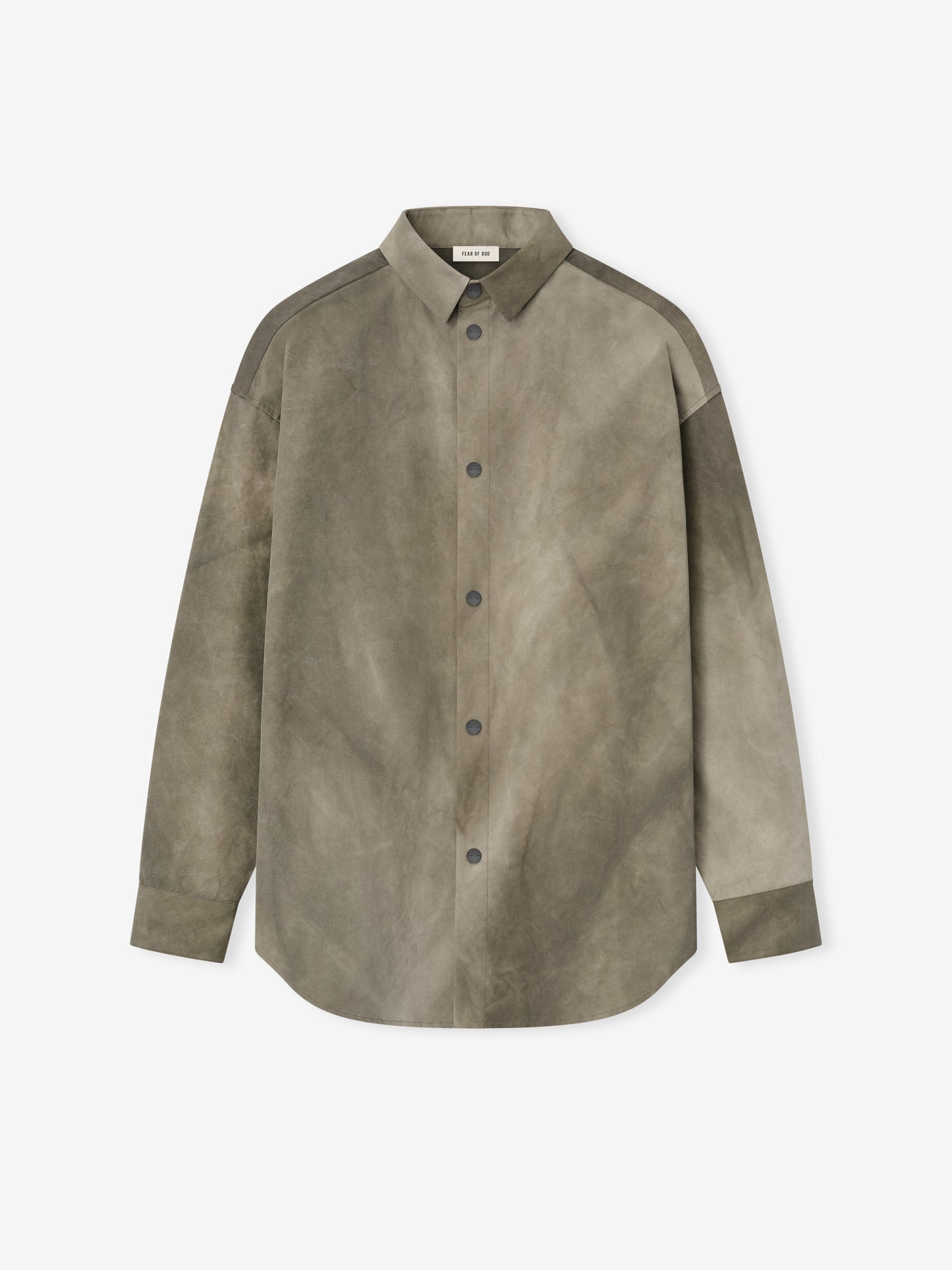 Fear of God Heavy Cotton Relaxed Long Sleeve Shirt – Willow, Men's