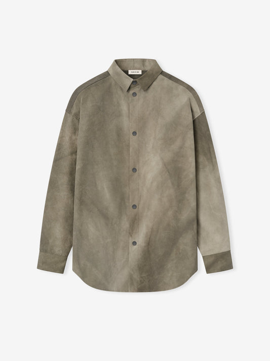 Fear of God Heavy Cotton Relaxed Long Sleeve Shirt – Willow, Men's
