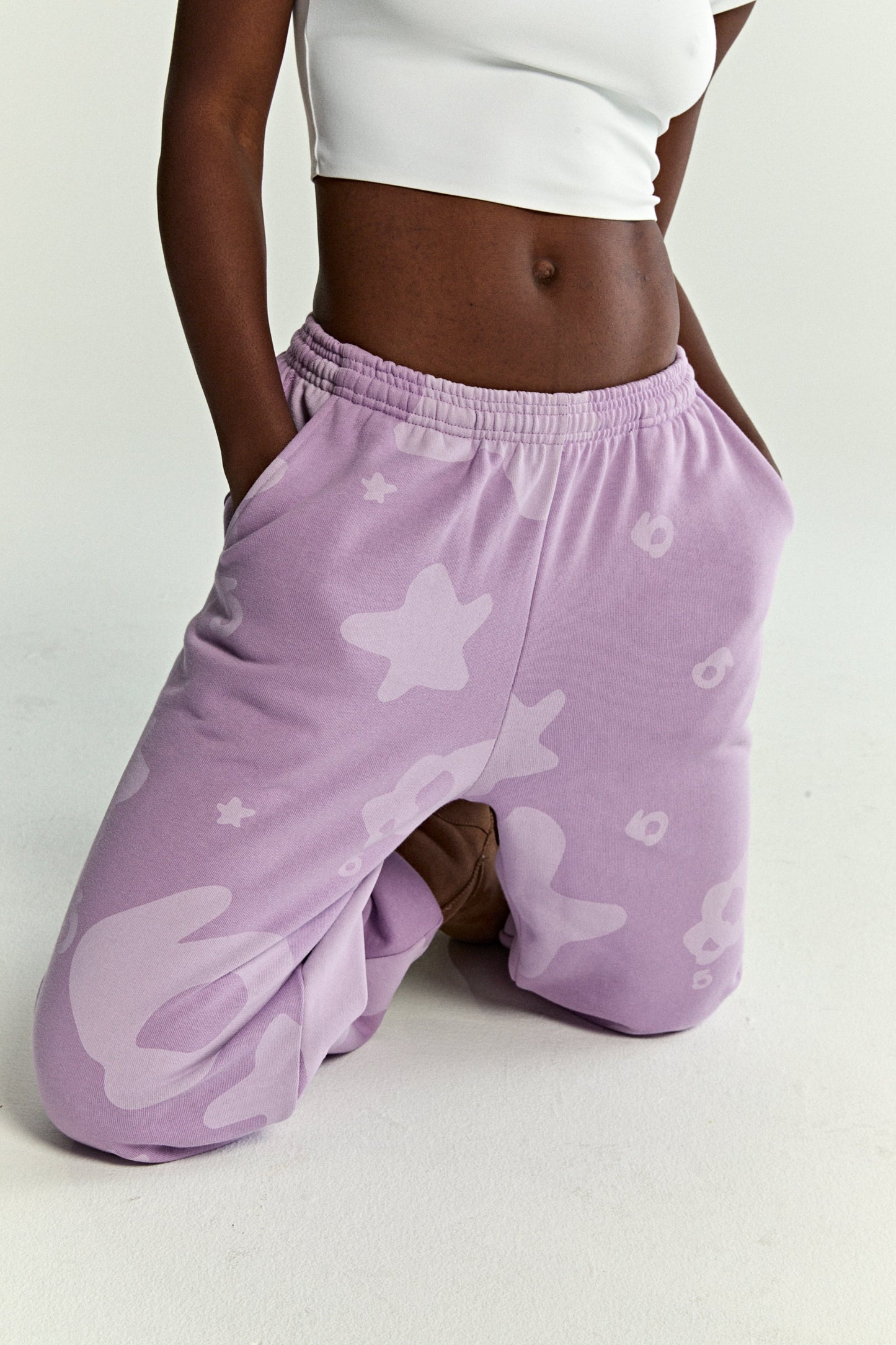 SP5DER Beluga V2 Sweatpant in Acai