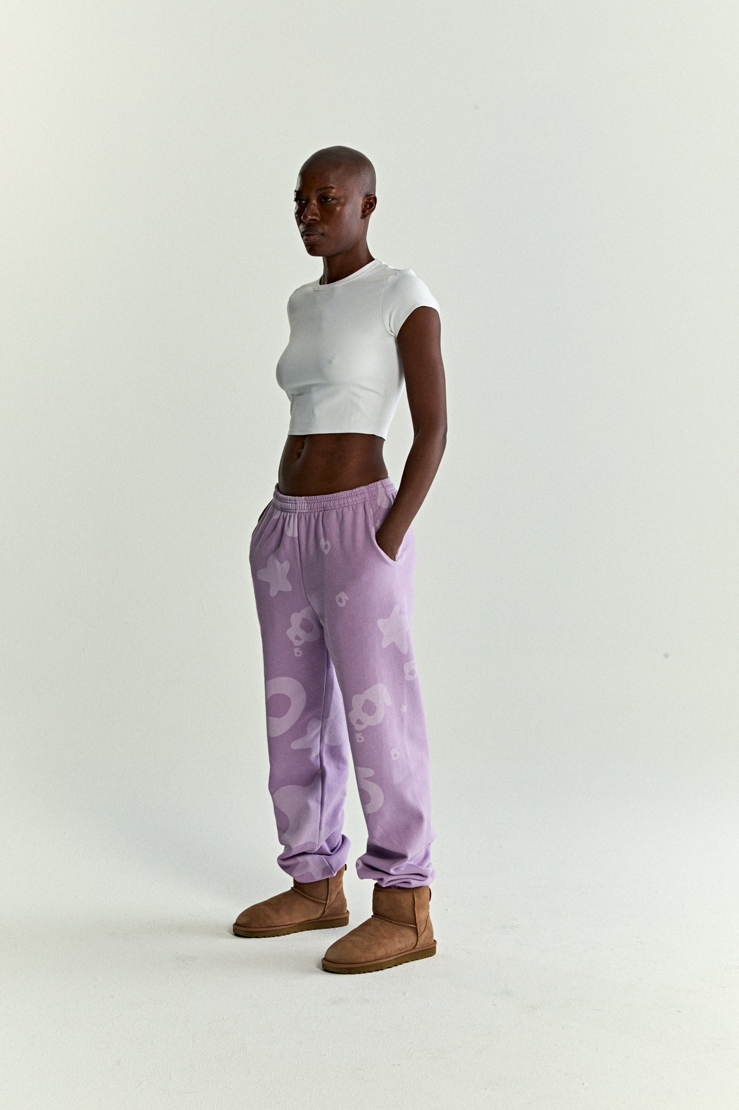 SP5DER Beluga V2 Sweatpant in Acai