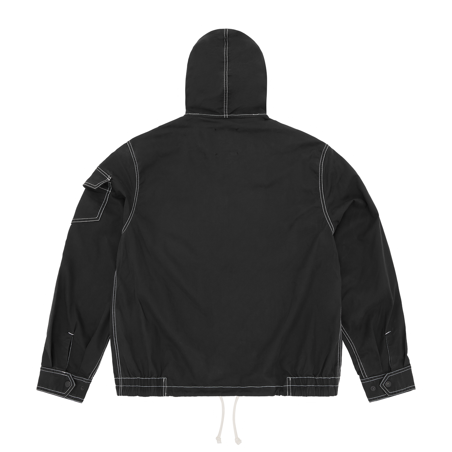 Corteiz Shield Crest Twill Jacket - Black