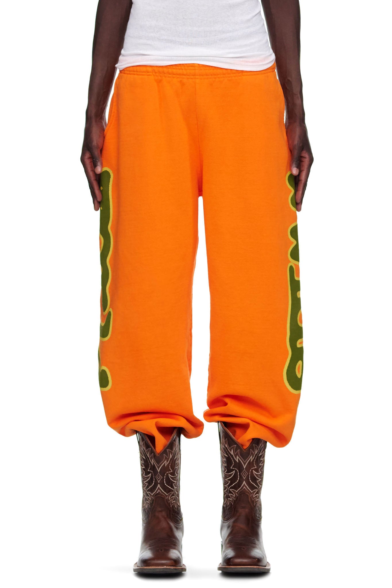 SP5DER Beluga Sweatpant in Orange