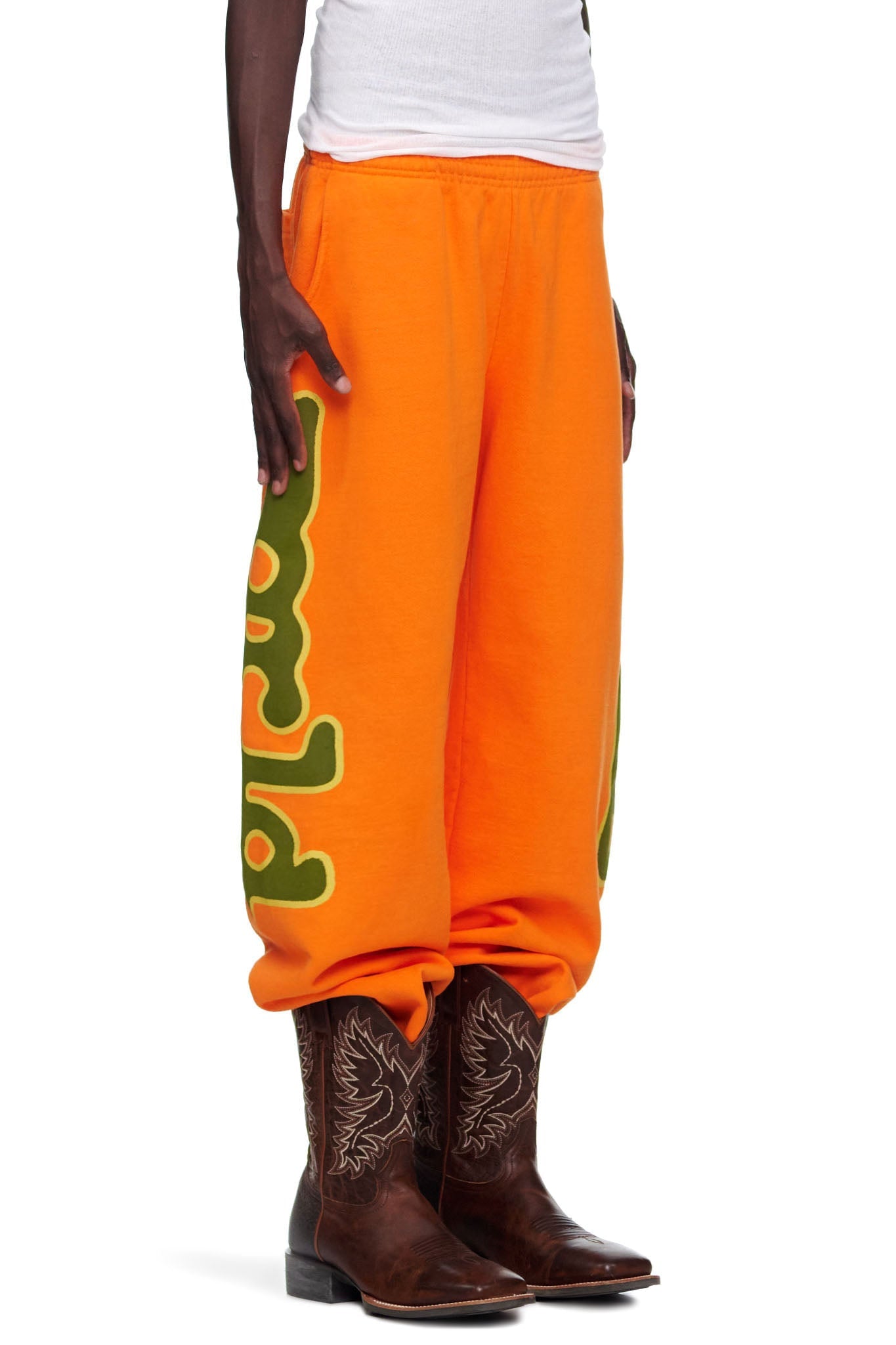 SP5DER Beluga Sweatpant in Orange